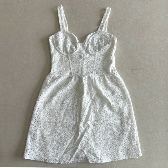 Topshop Lace Corset Flippy Tunic Dress ASO Lana Del Rey & Demi Lovato - Picture 3 of 9